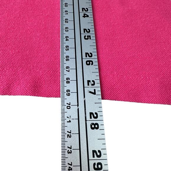 Vintage Lacoste Izod Polo Shirt Men’s Large Pink Pointed Dagger Collar 60s 1960s - Picture 9 of 11